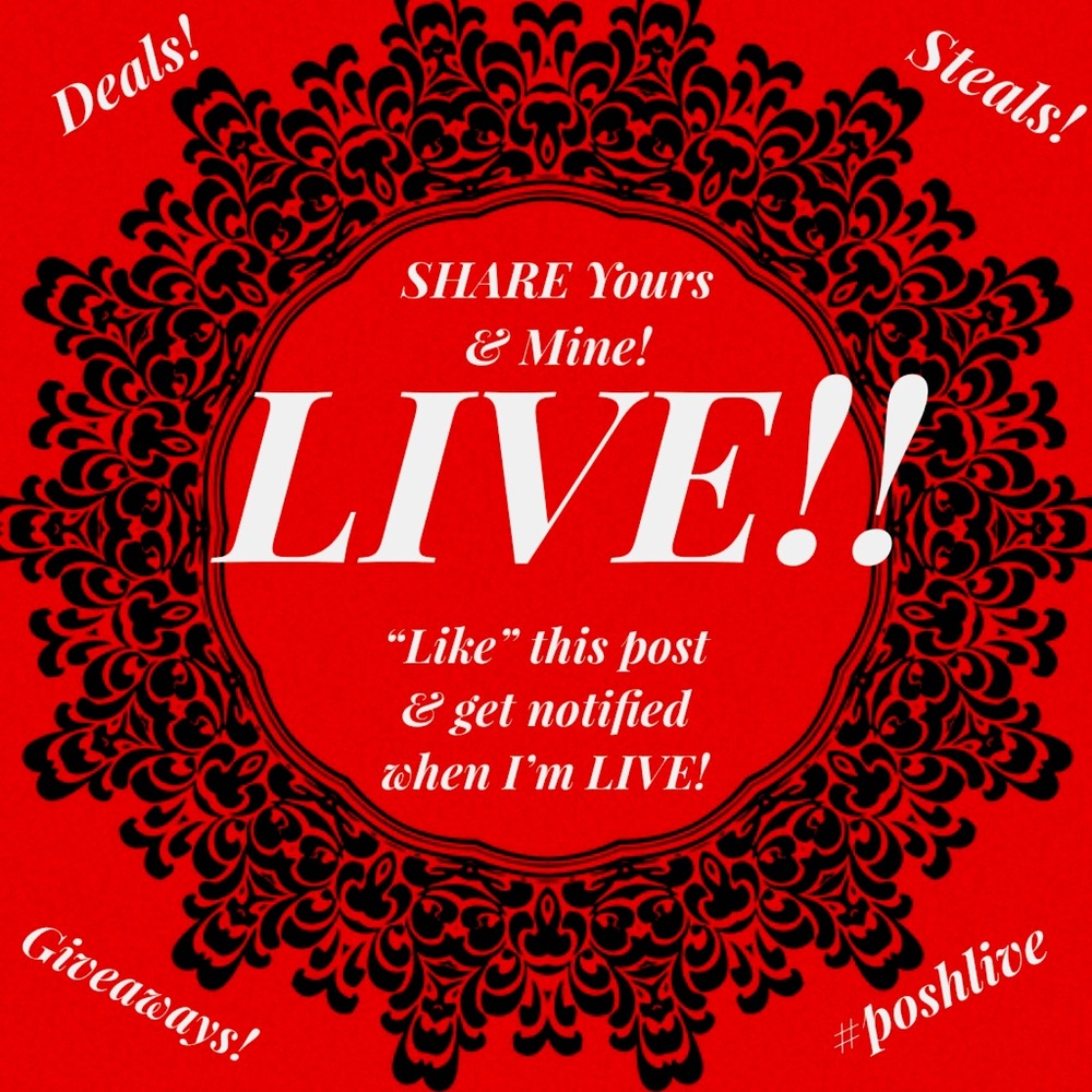 “LIKE” this post & get notified when I go LIVE!!